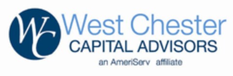 WC WEST CHESTER CAPITAL ADVISORS AN AMERISERV AFFILIATE Logo (USPTO, 01/11/2013)