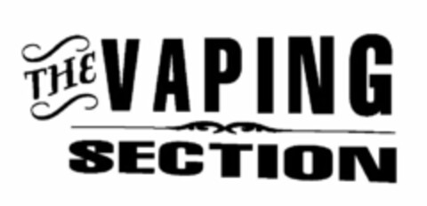 THE VAPING SECTION Logo (USPTO, 26.07.2013)