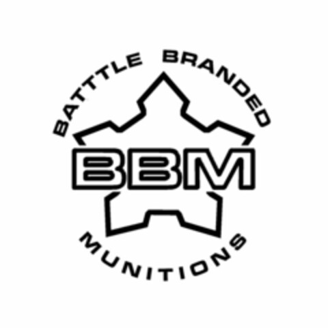 BATTLE BRANDED MUNITIONS BBM Logo (USPTO, 02.08.2013)