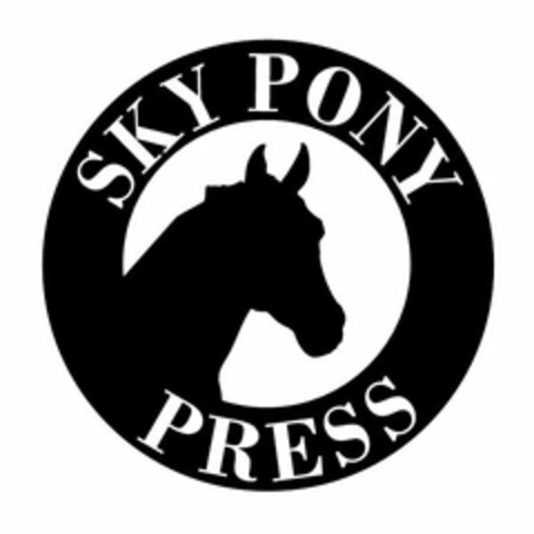 SKY PONY PRESS Logo (USPTO, 27.08.2013)