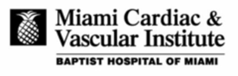 MIAMI CARDIAC & VASCULAR INSTITUTE BAPTIST HOSPITAL OF MIAMI Logo (USPTO, 16.10.2013)