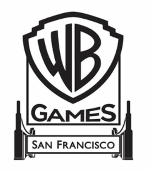 WB GAMES SAN FRANCISCO Logo (USPTO, 04/04/2014)