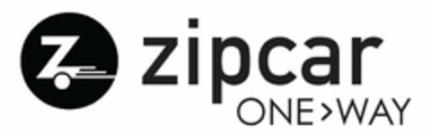Z ZIPCAR ONE WAY Logo (USPTO, 30.04.2014)
