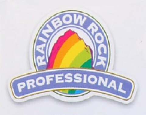 RAINBOW ROCK PROFESSIONAL Logo (USPTO, 07/03/2014)