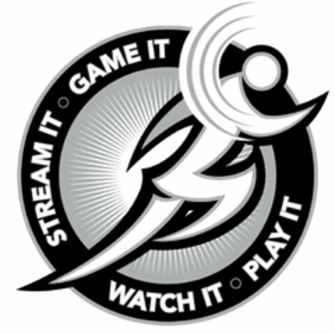 STREAM IT GAME IT WATCH IT PLAY IT Logo (USPTO, 10.03.2015)