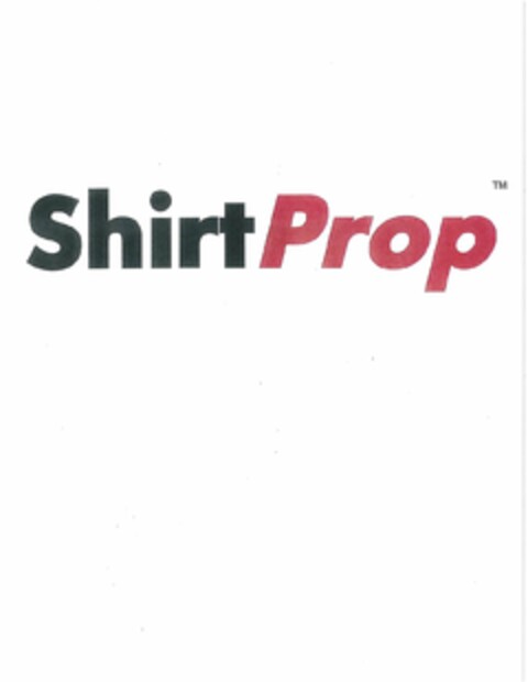 SHIRTPROP Logo (USPTO, 08.04.2015)