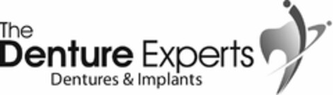 THE DENTURE EXPERTS DENTURES & IMPLANTS Logo (USPTO, 23.07.2015)