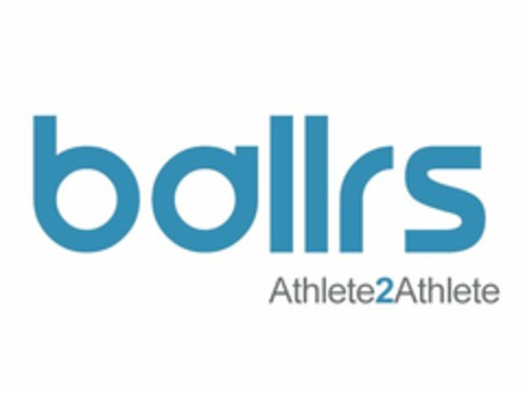 BALLRS ATHLETE2ATHLETE Logo (USPTO, 29.10.2015)