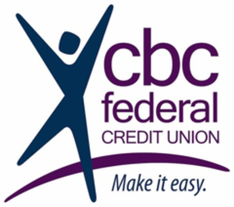 CBC FEDERAL CREDIT UNION. MAKE IT EASY. Logo (USPTO, 02/09/2016)