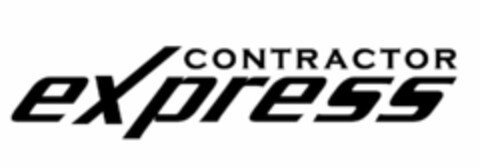 CONTRACTOR EXPRESS Logo (USPTO, 01.07.2016)