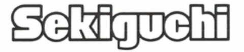 SEKIGUCHI Logo (USPTO, 21.07.2016)