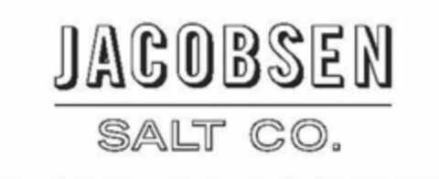 JACOBSEN SALT CO. Logo (USPTO, 27.10.2016)