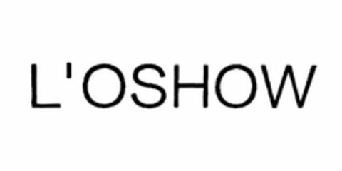 L'OSHOW Logo (USPTO, 12/29/2016)