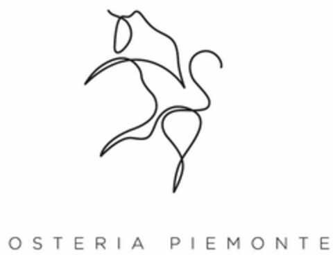 OSTERIA PIEMONTE Logo (USPTO, 06/19/2017)