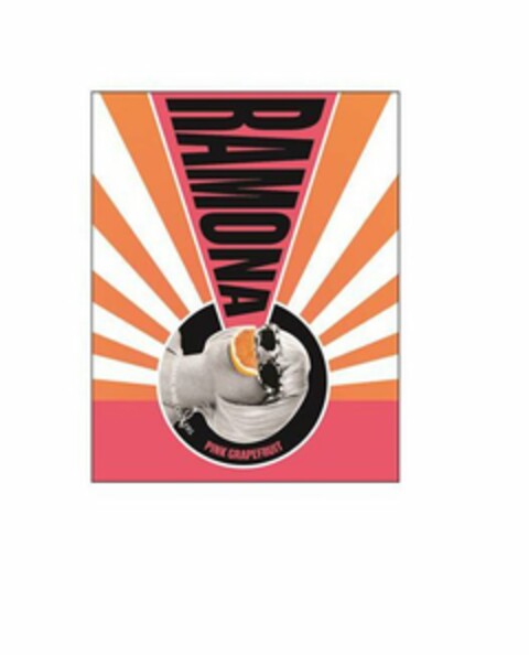 RAMONA ARTISANAL WINE COOLERS PINK GRAPEFRUIT Logo (USPTO, 18.07.2017)