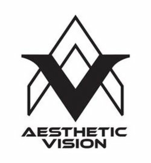 AV AESTHETIC VISION Logo (USPTO, 08/14/2017)