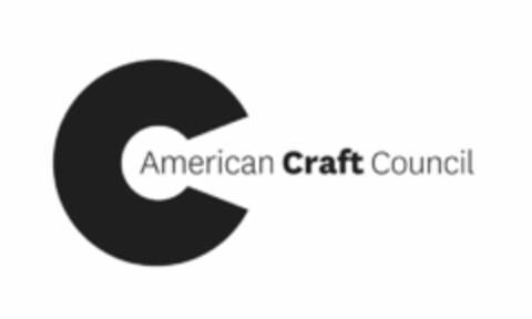 C AMERICAN CRAFT COUNCIL Logo (USPTO, 09/06/2017)