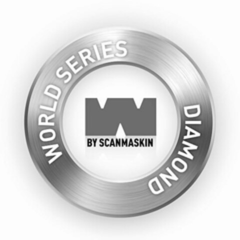 WORLD SERIES DIAMOND W BY SCANMASKIN Logo (USPTO, 27.11.2017)