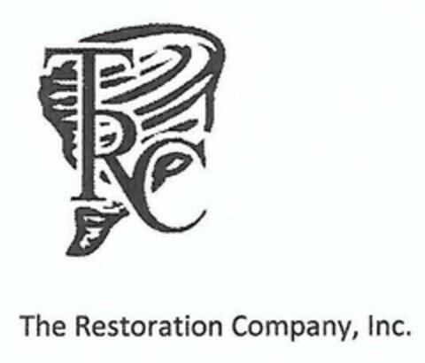 TRC THE RESTORATION COMPANY, INC. Logo (USPTO, 03/19/2018)