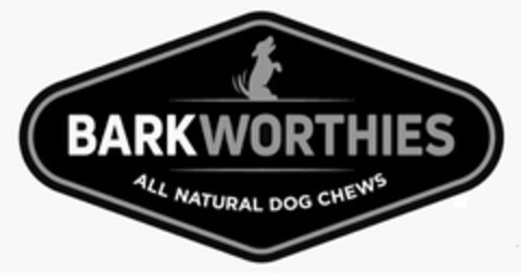 BARKWORTHIES ALL NATURAL DOG CHEWS Logo (USPTO, 12.06.2018)