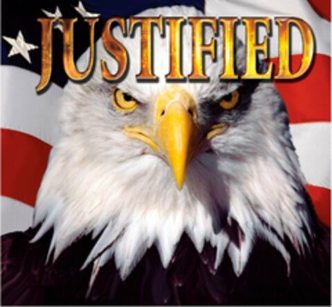 JUSTIFIED Logo (USPTO, 08/24/2018)