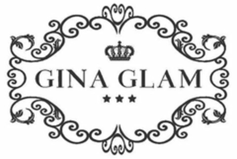 GINA GLAM Logo (USPTO, 01.10.2018)