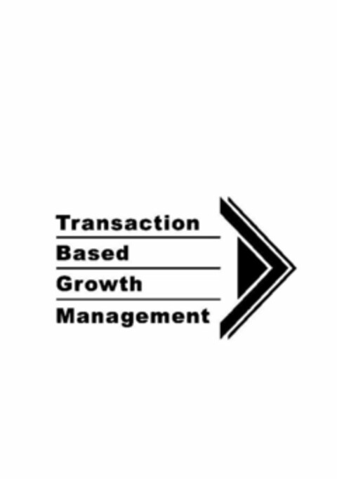 TRANSACTION BASED GROWTH MANAGEMENT Logo (USPTO, 05.11.2018)