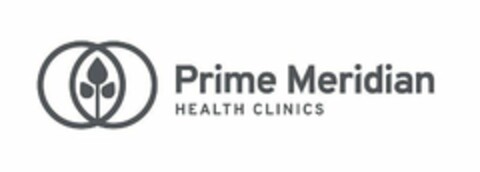 PRIME MERIDIAN HEALTH CLINICS Logo (USPTO, 01/11/2019)