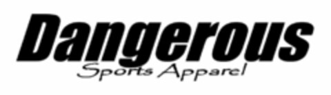 DANGEROUS SPORTS APPAREL Logo (USPTO, 25.02.2019)