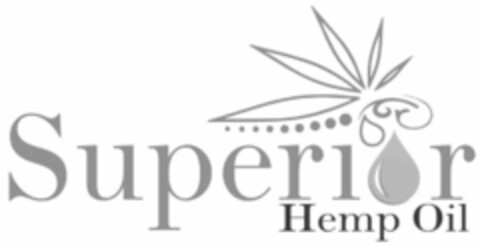 SUPERIOR HEMP OIL Logo (USPTO, 02/26/2019)