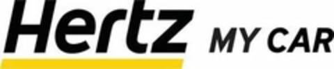 HERTZ MY CAR Logo (USPTO, 06.06.2019)