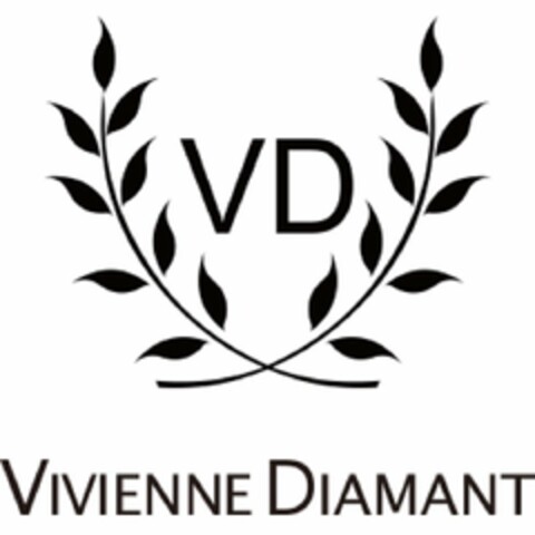 VD VIVIENNE DIAMANT Logo (USPTO, 31.10.2019)