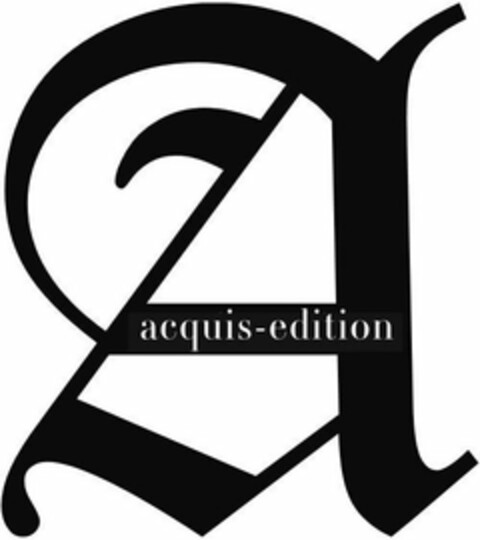 A ACQUIS-EDITION Logo (USPTO, 11/06/2019)