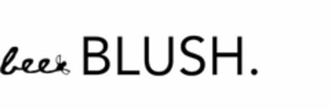 BEE BLUSH. Logo (USPTO, 12/23/2019)