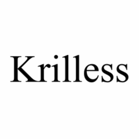 KRILLESS Logo (USPTO, 30.03.2020)