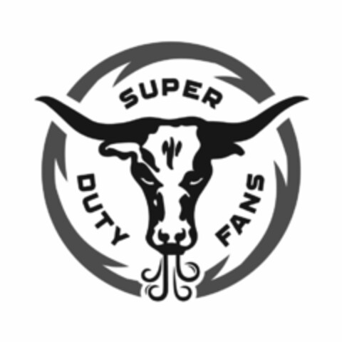 SUPER DUTY FANS Logo (USPTO, 06/10/2020)