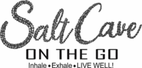 SALT CAVE ON THE GO INHALE EXHALE LIVE WELL Logo (USPTO, 11.09.2020)