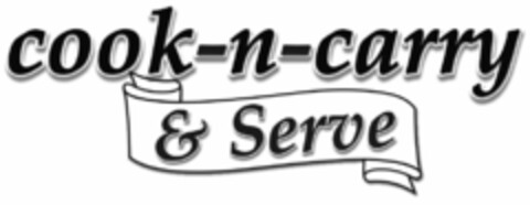 COOK-N-CARRY & SERVE Logo (USPTO, 25.02.2009)