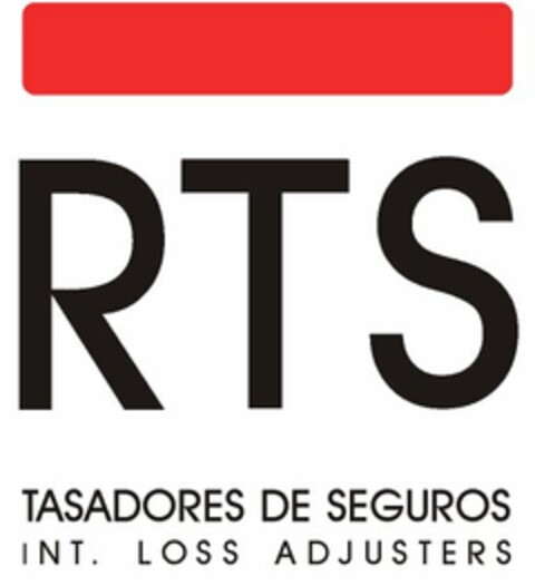 RTS TASADORES DE SEGUROS INT. LOSS ADJUSTERS Logo (USPTO, 26.03.2009)