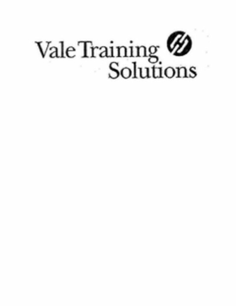 VALE TRAINING SOLUTIONS Logo (USPTO, 28.05.2009)