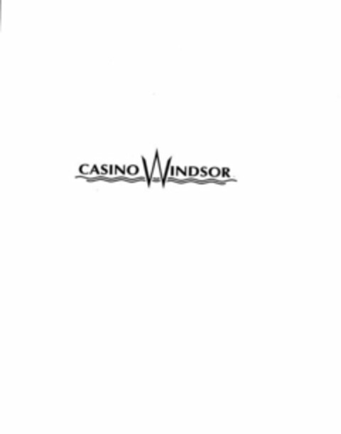 CASINO WINDSOR Logo (USPTO, 27.07.2009)