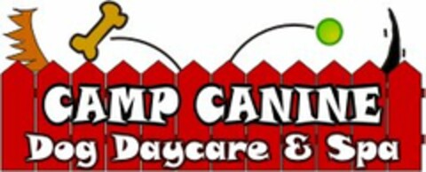 CAMP CANINE DOG DAYCARE & SPA Logo (USPTO, 06.05.2010)