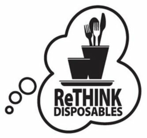 RETHINK DISPOSABLES Logo (USPTO, 05/10/2010)