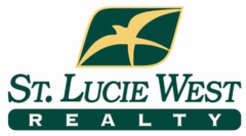 ST. LUCIE WEST REALTY Logo (USPTO, 28.09.2010)