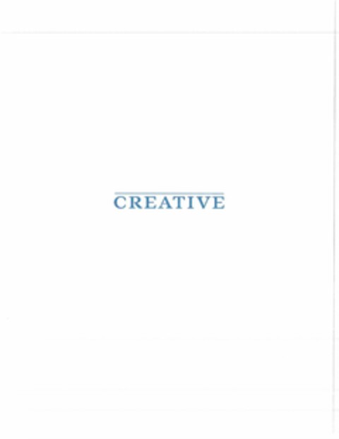 CREATIVE Logo (USPTO, 20.01.2011)