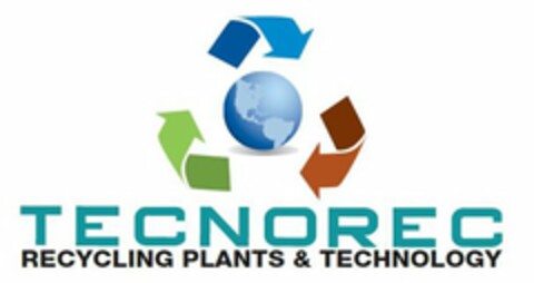 TECNOREC RECYCLING PLANTS & TECHNOLOGY Logo (USPTO, 16.03.2011)