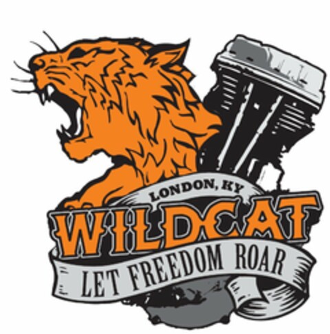 WILDCAT LET FREEDOM ROAR LONDON, KY Logo (USPTO, 05/27/2011)