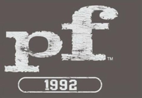 PF 1992 Logo (USPTO, 07/08/2011)