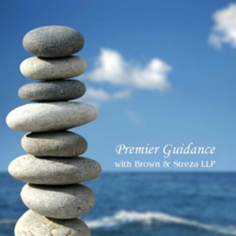 PREMIER GUIDANCE WITH BROWN & STREZA LLP Logo (USPTO, 11.01.2012)