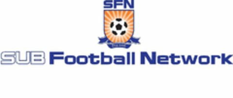 SUB FOOTBALL NETWORK SFN EST. 1998 Logo (USPTO, 10/22/2012)